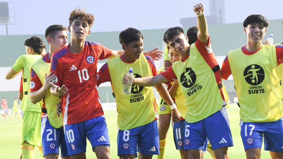 La Roja venció a Perú y clasificó invicto en el Sudamericano sub 15