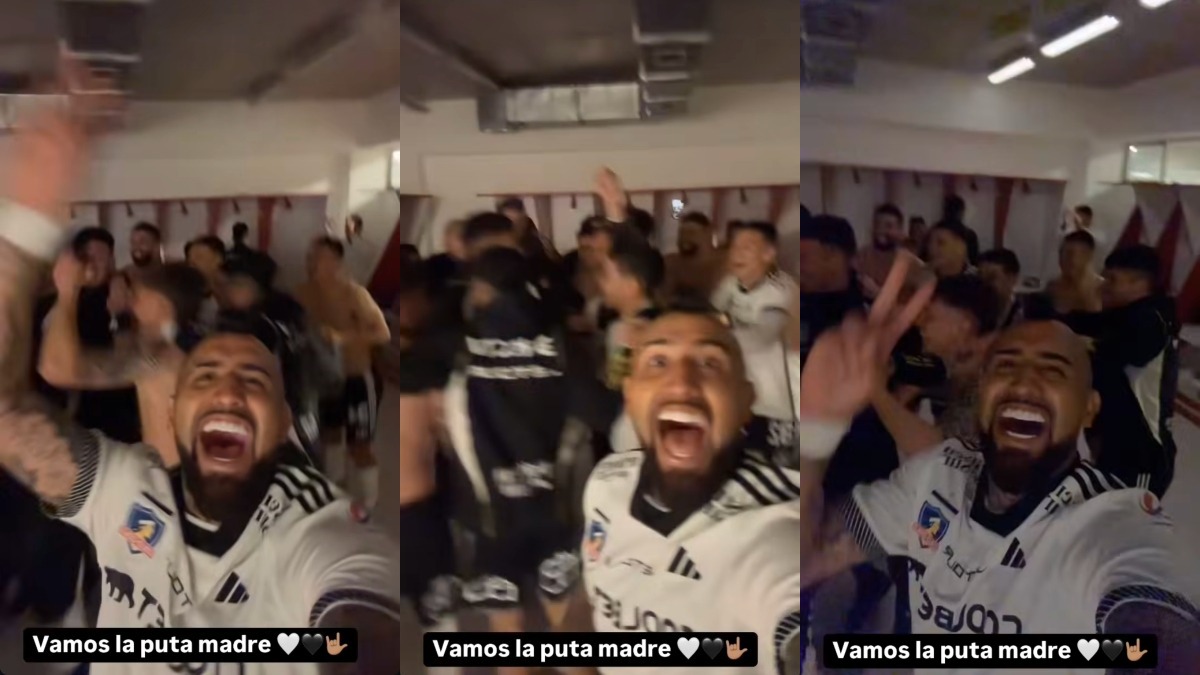 El desatado festejo de Colo Colo por llegar al primer lugar del Campeonato Nacional