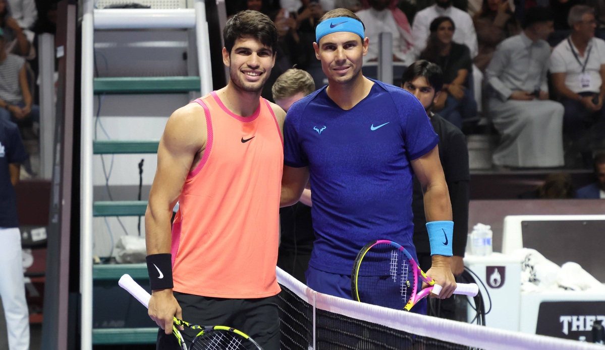 Rafael Nadal es seguido por los grandes del deporte en sus últimos partidos