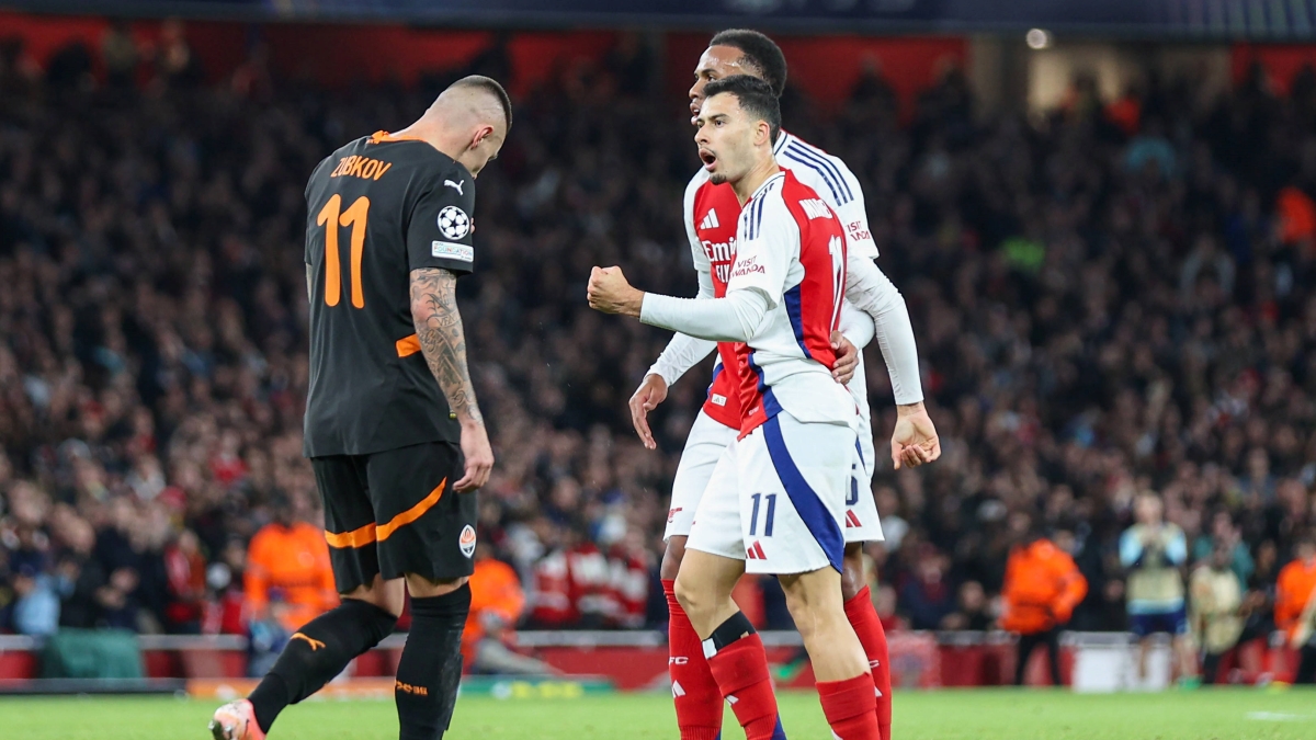 Arsenal se quedó con el triunfo ante el Shakhtar en la Champions League