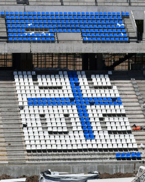 La UC mostró los considerables avances en la instalación de butacas de su nuevo estadio