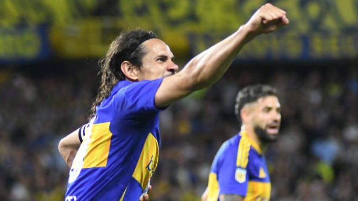 Cavani salvó al Boca de Gago ante Deportivo Riestra