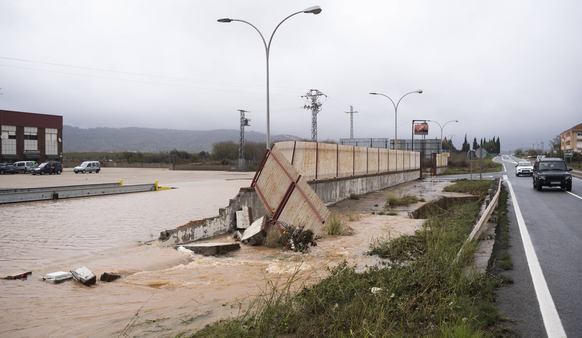 Las inundaciones en España ponen en riesgo el partido del Valencia y Real Madrid