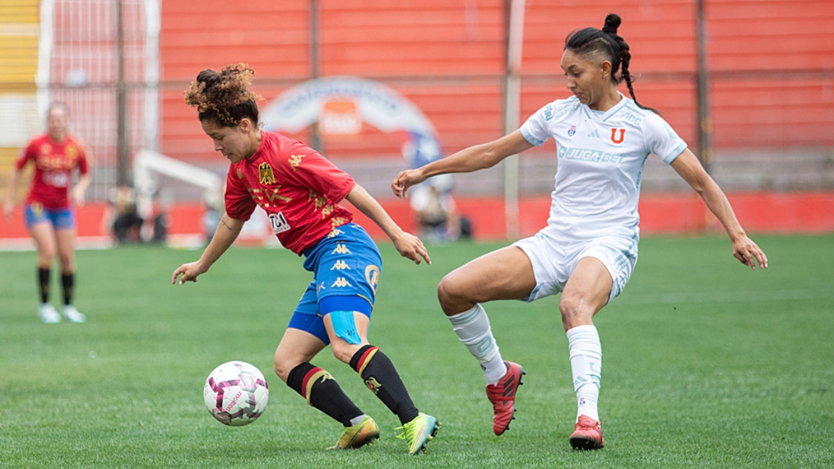 Unión Española rescató importante empate ante la Universidad de Chile en Campeonato Femenino
