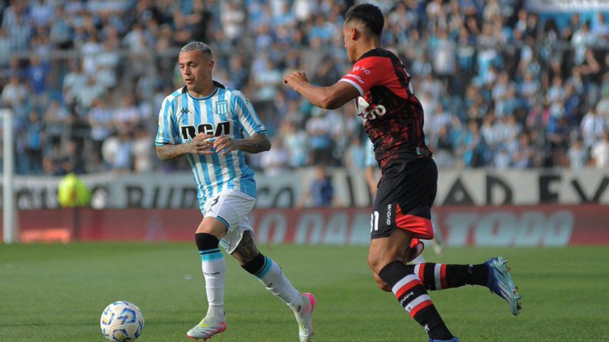 Racing Club sin Arias venció a Instituto con dos golazos en Argentina