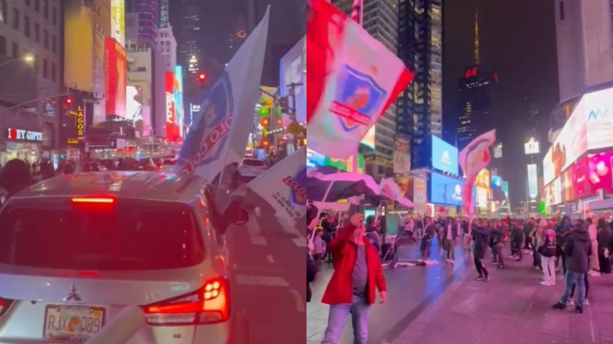 En Nueva York también se celebró el título de Colo Colo