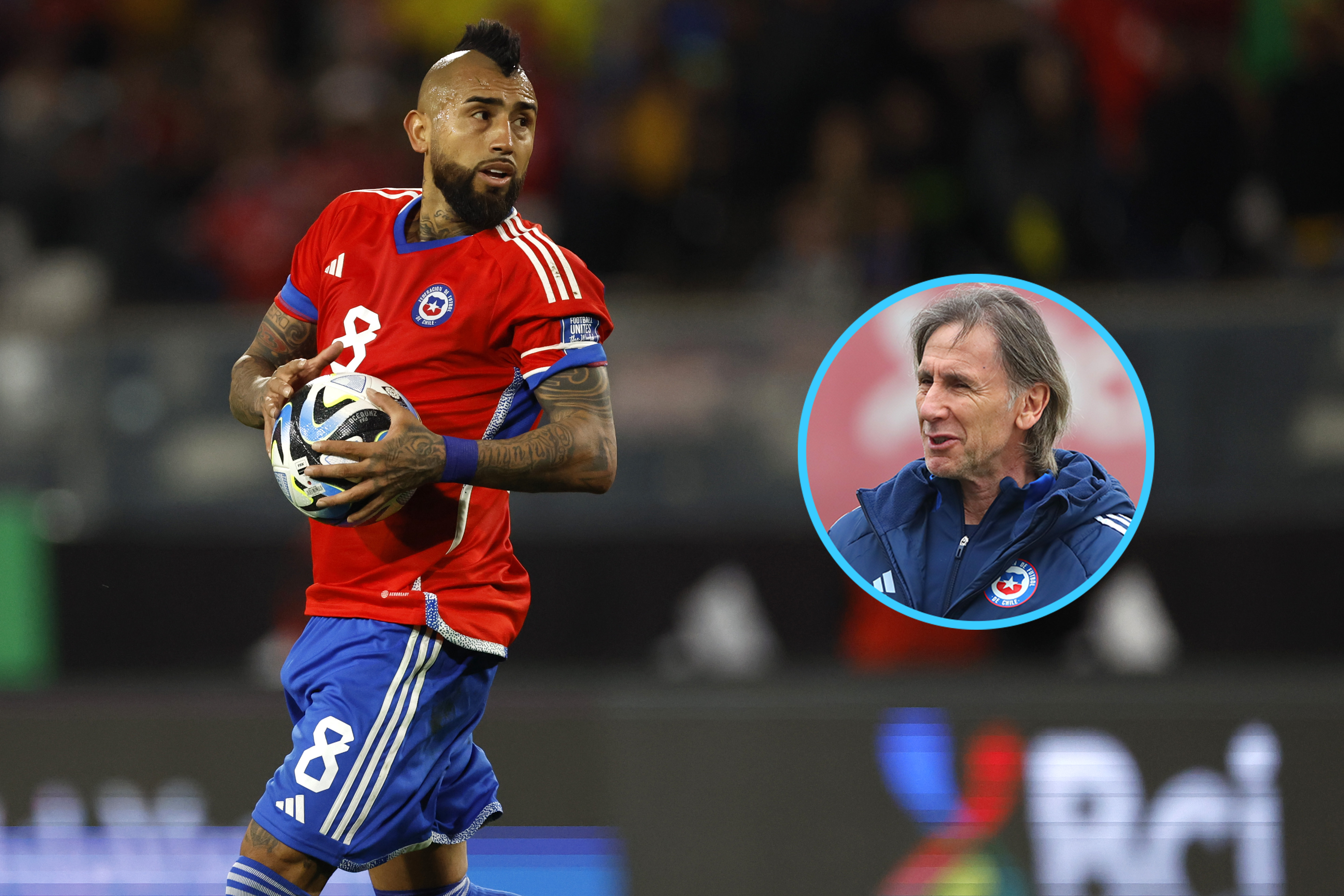 Arturo Vidal lima asperezas con Ricardo Gareca en su regreso a La Roja