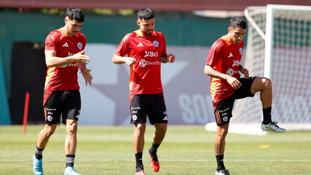 Chile realizó su segundo día entrenamiento de cara al partido con Perú