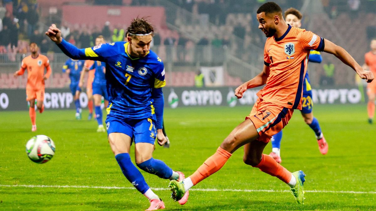 Bosnia y Herzegovina amargó como local a Países Bajos en la UEFA Nations League