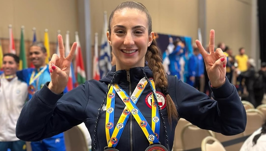 A punto de tocar el cielo: Valentina Toro subió al segundo lugar del Ranking Mundial de Kárate