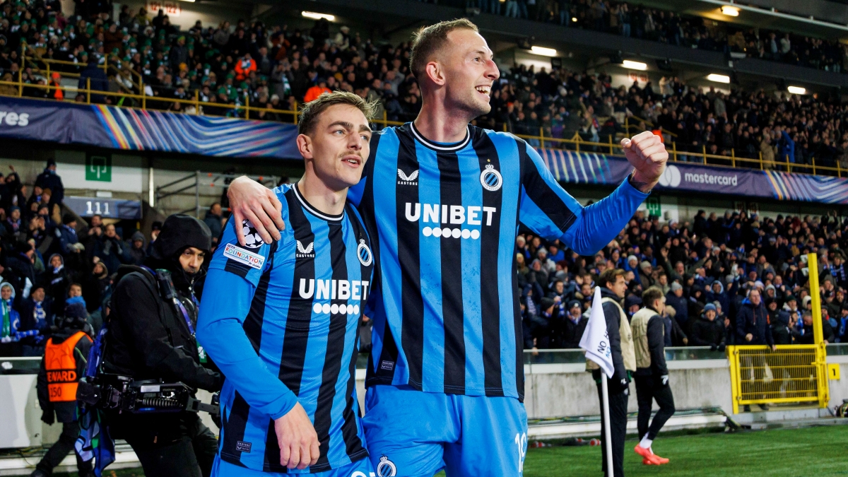 Lo dieron vuelta: Brujas consiguió ganar el partido ante Sporting Lisboa en la Champions League