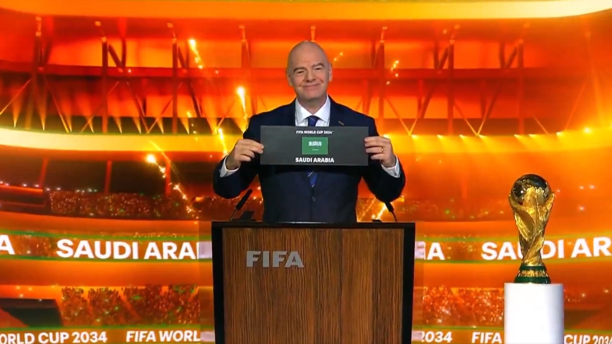 ¿Irá Chile? FIFA oficializó el Mundial 2034 en Arabia Saudita