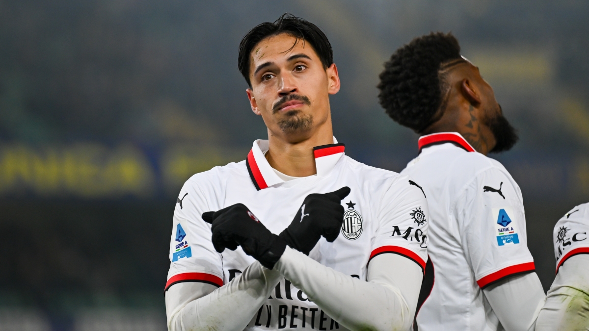AC Milan le ganó por la mínima al Hellas Verona en la Serie A