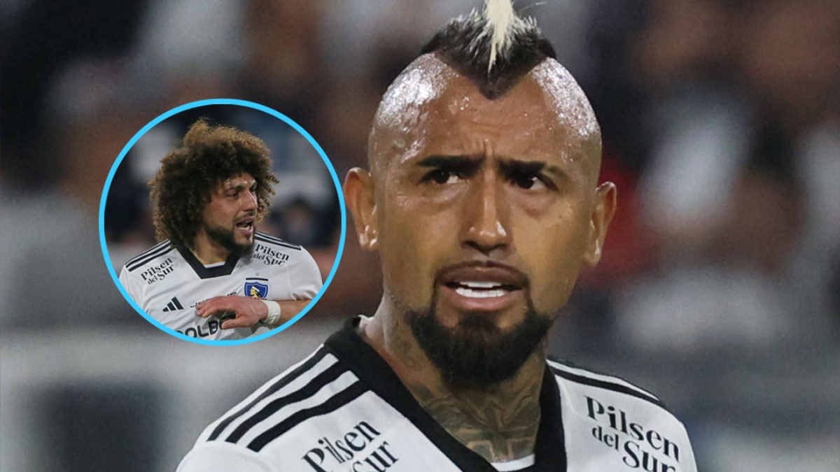 Arturo Vidal perdió la paciencia y le PEGÓ DURO a Maximiliano Falcón