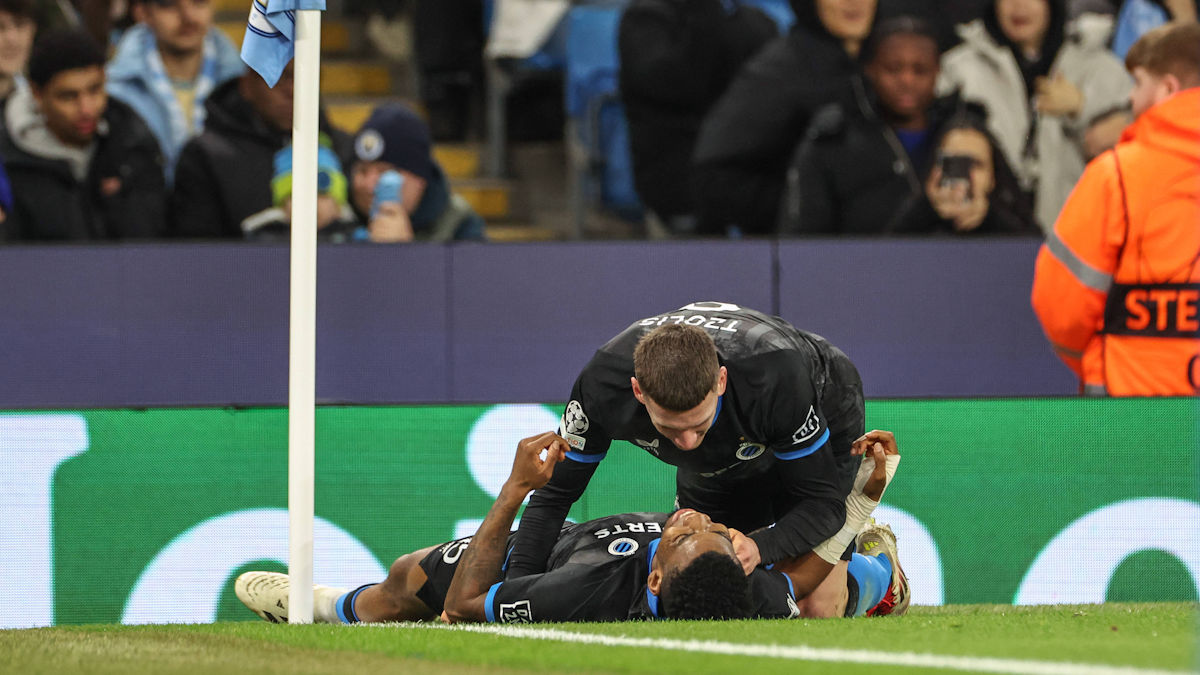 El TREMENDO GOLAZO de Brujas que está eliminando a Manchester City de la Champions
