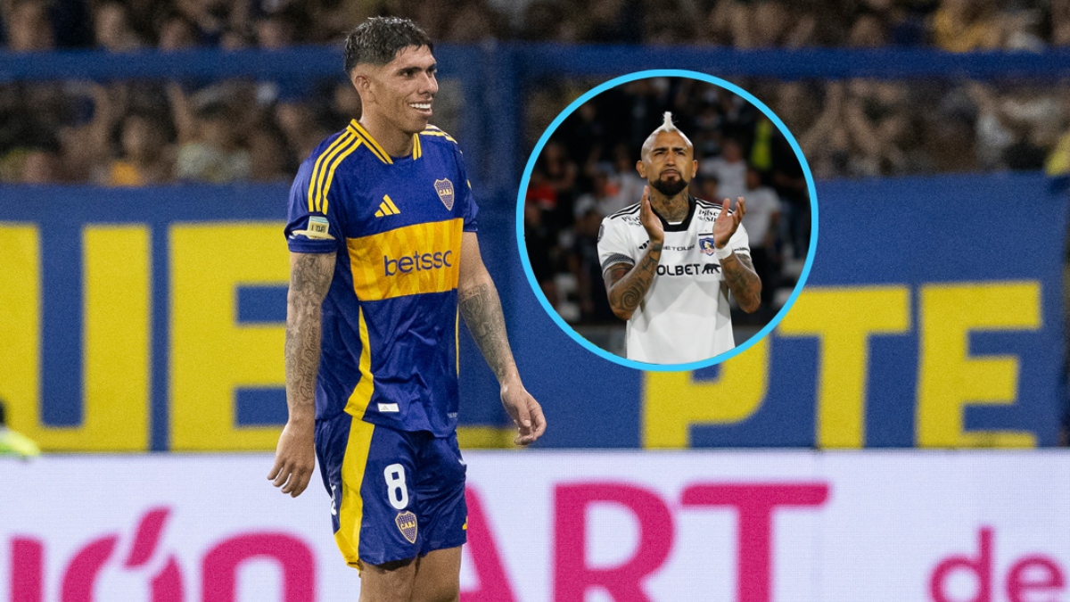 Hizo un especial pedido: Vidal quiere que ayuden a Carlos Palacios en Boca