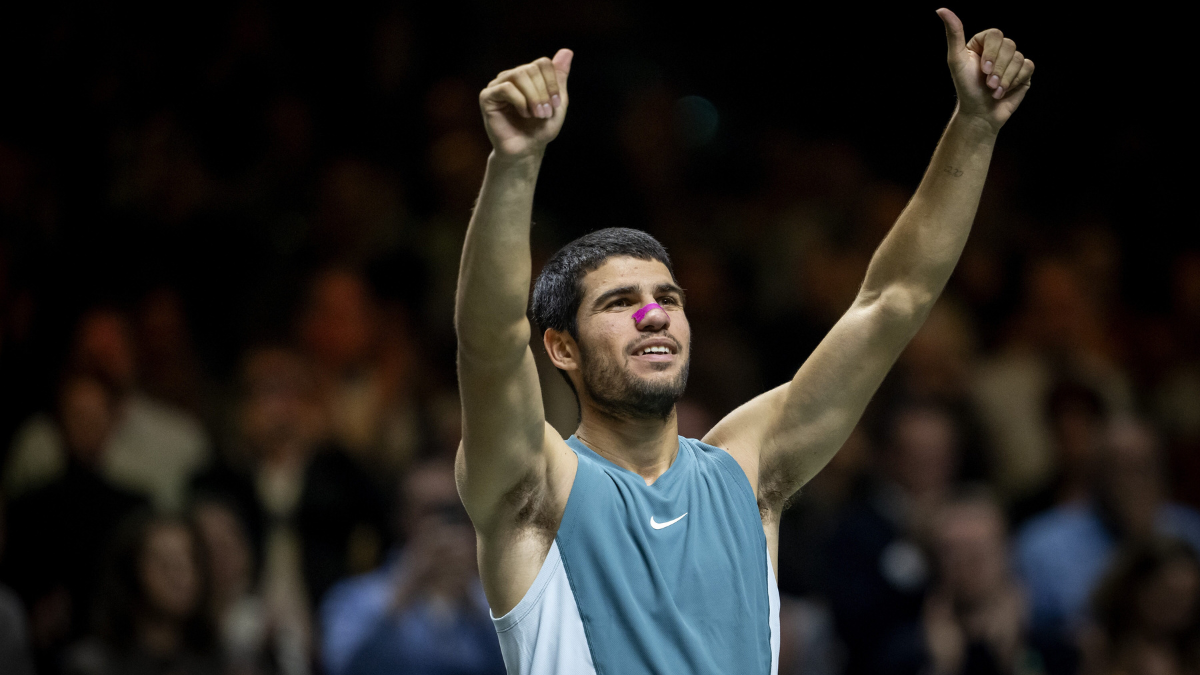 Carlos Alcaraz se mete en la historia del tenis al ganar el ATP 500 de Rotterdam