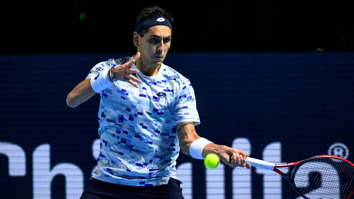 Alejandro Tabilo tuvo un poco afortunado regreso al circuito ATP en Buenos Aires