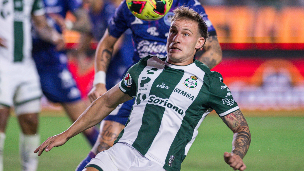 Bruno Barticciotto fue halagado por su DT en Santos Laguna