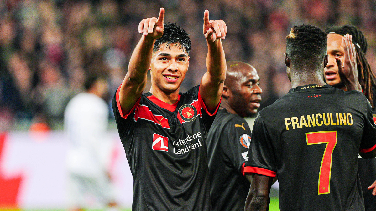 Darío Osorio alcanza la marca de Arturo Vidal y Charles Aránguiz en Europa League