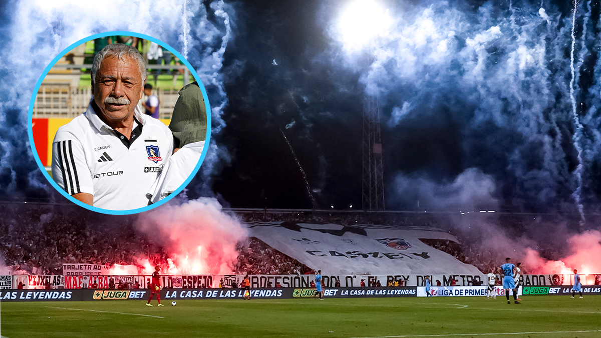 Carlos Caszely quedó sin palabras tras el colorido homenaje que le hicieron los hinchas de Colo Colo