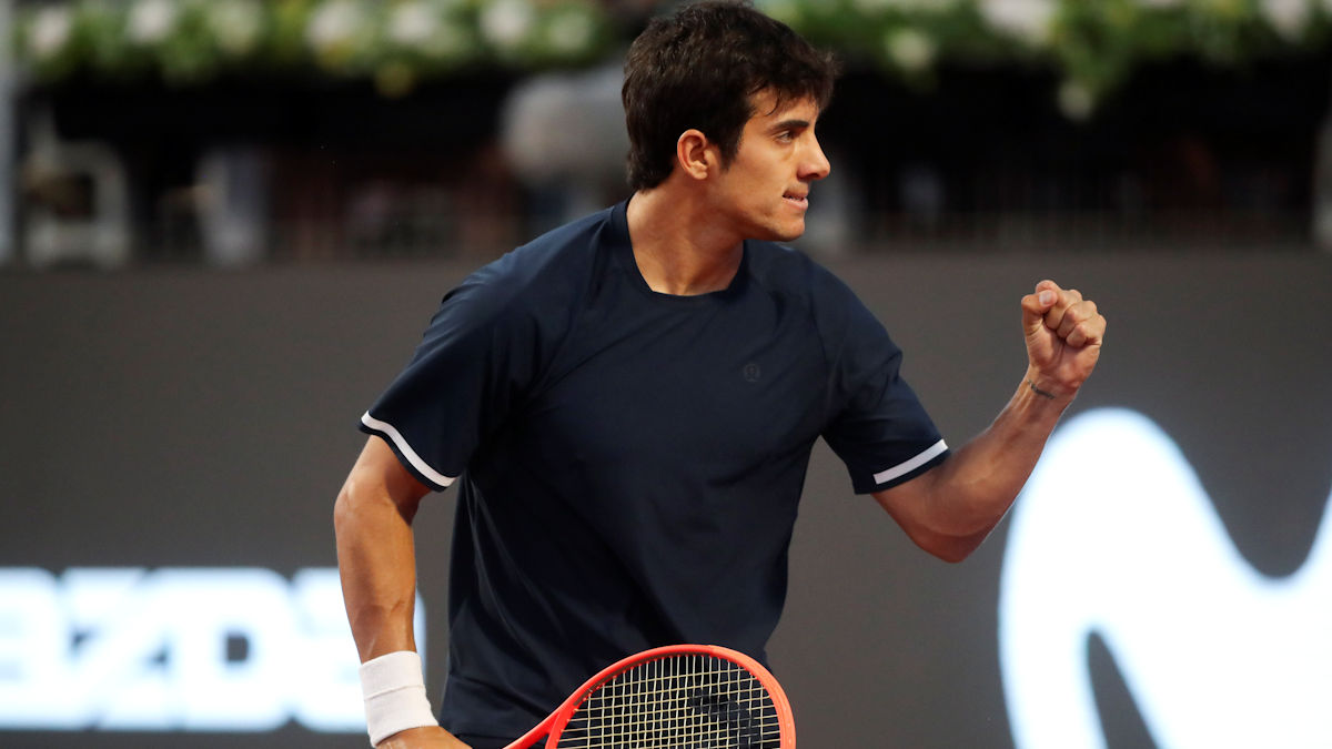 Cristian Garin da vuelta la página del Chile Open y festeja un verdadero triunfazo