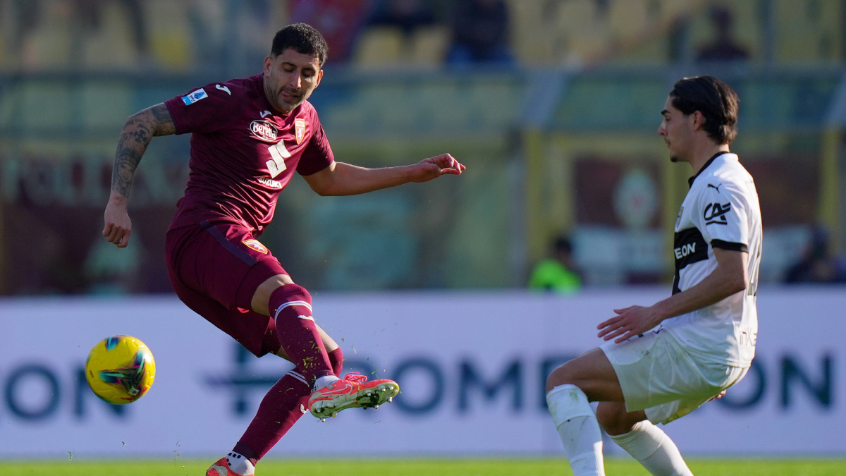 El toque sutil de Guillermo Maripán para la igualdad de Torino ante Parma