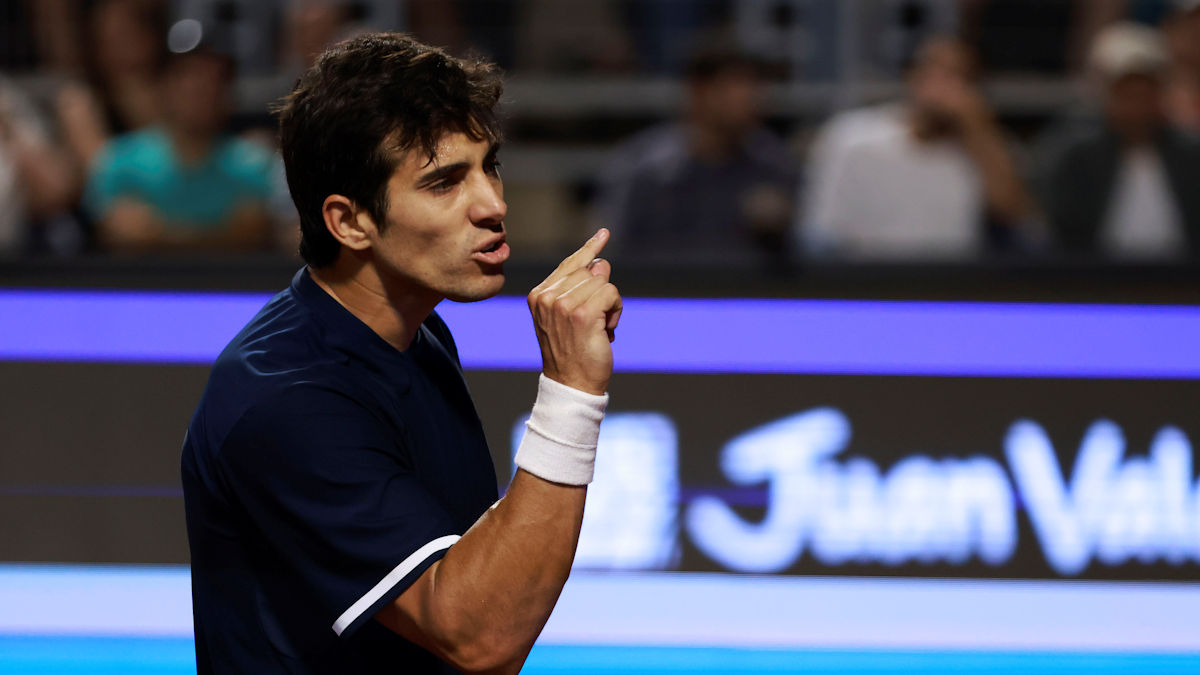 Cristian Garin sufre un tropezón en el Challenger de República Dominicana