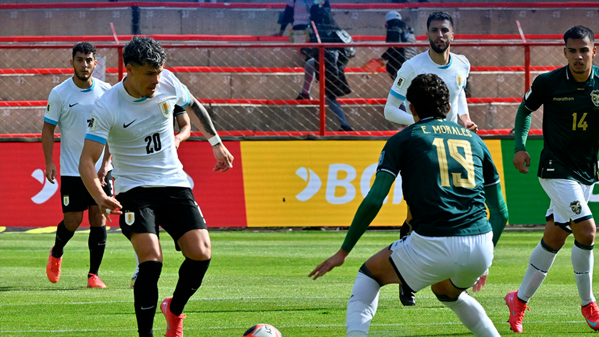 Bolivia 0-0 Uruguay por las Clasificatorias al Mundial 2026: resumen, resultado y estadísticas