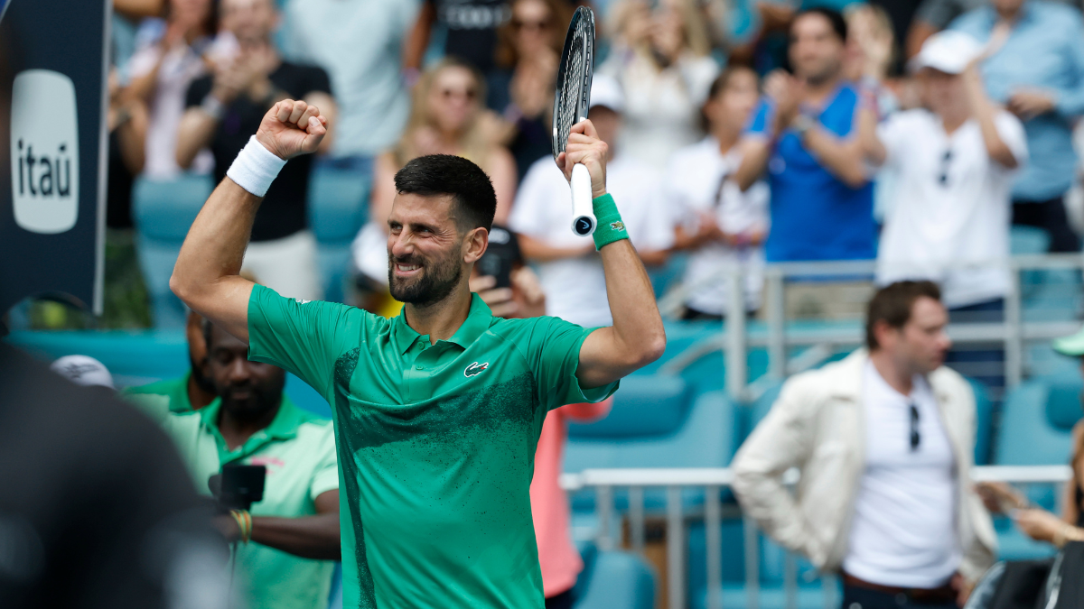 Cuéntense una nueva: Novak Djokovic volvió a batir un histórico récord en el tenis