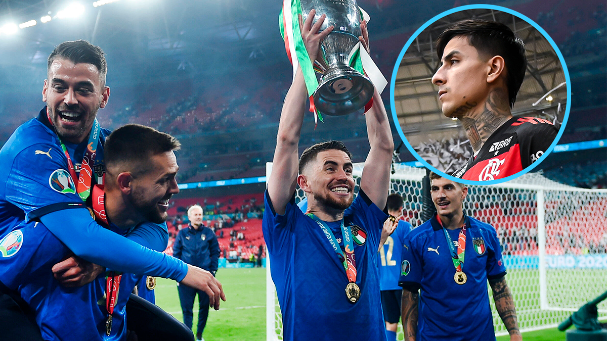 Pulgar tendrá de compañero en Flamengo a campeón de la Eurocopa