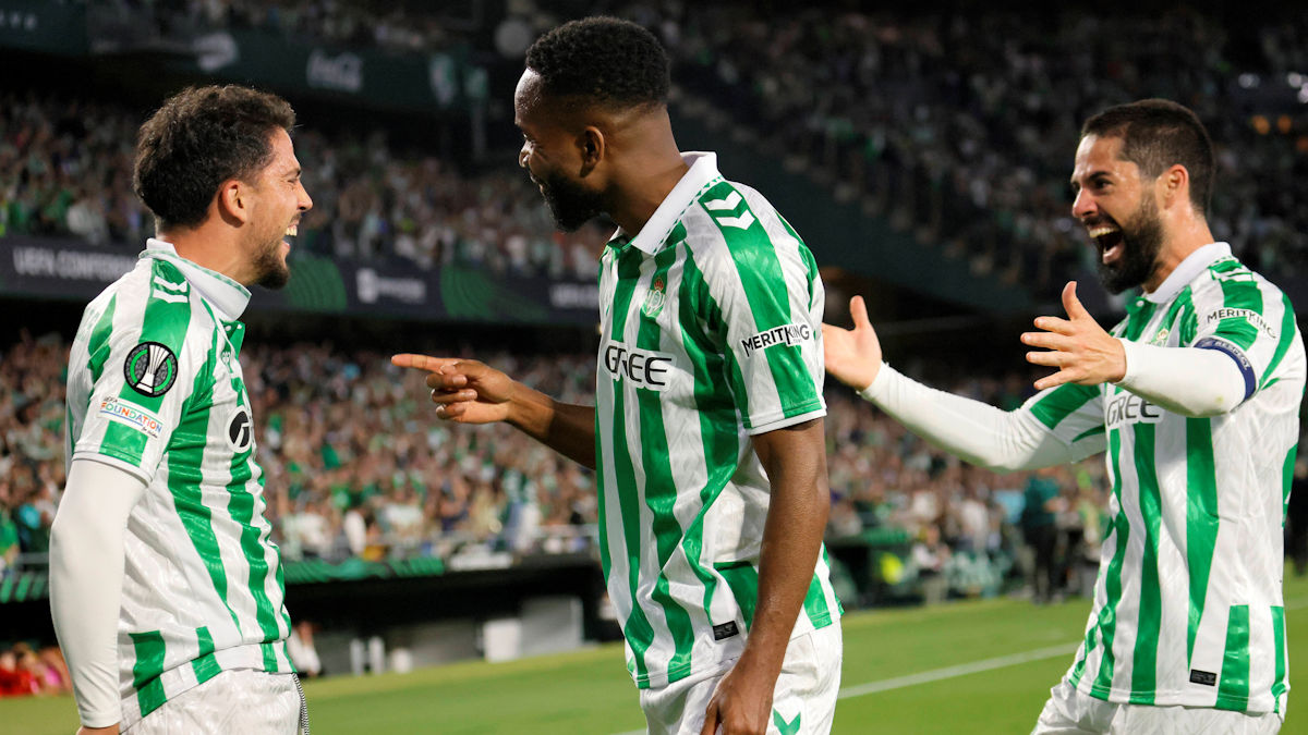 Real Betis 2-0 Jagiellonia por la Conference League 2024-2025: resumen goles y resultado