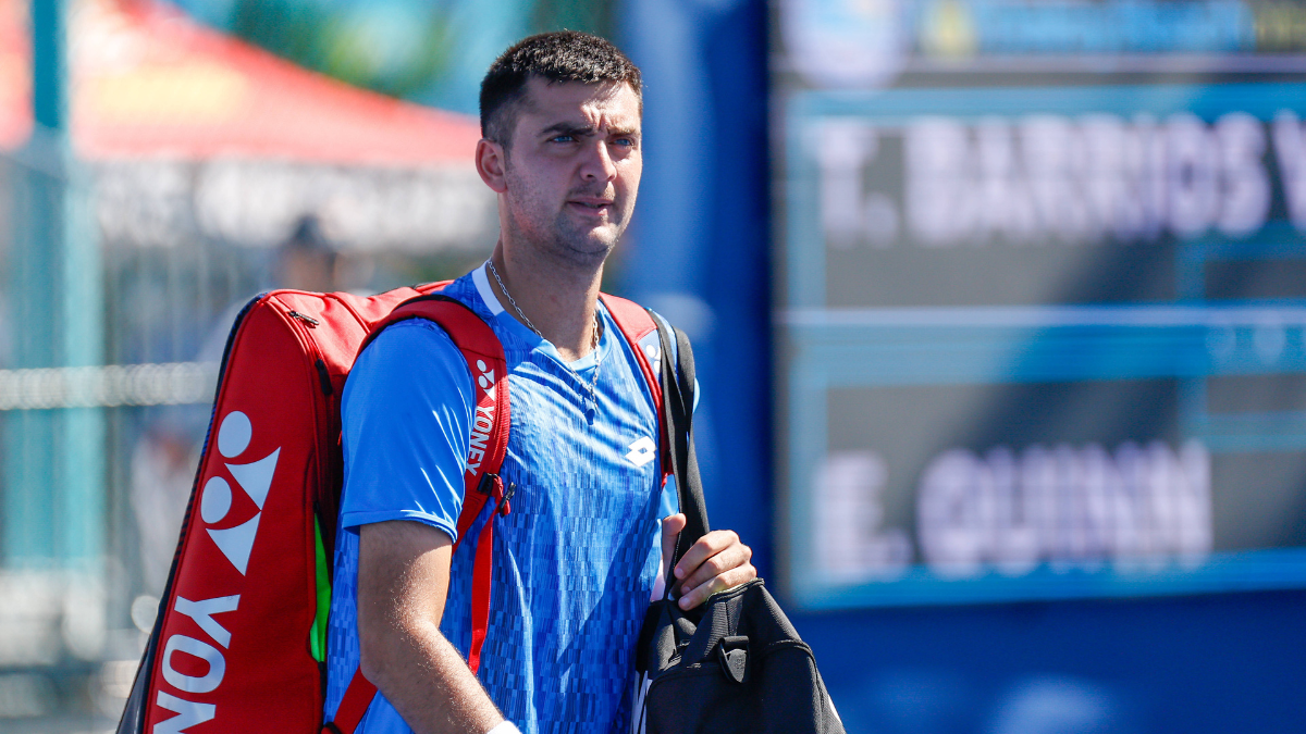 Tomás Barrios sigue caminando por la senda del triunfo en el Challenger de Sarasota