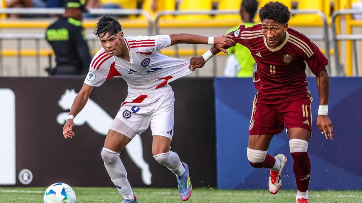 Chile se queda con el cuarto lugar del Sudamericano sub 17 tras caer ante Venezuela