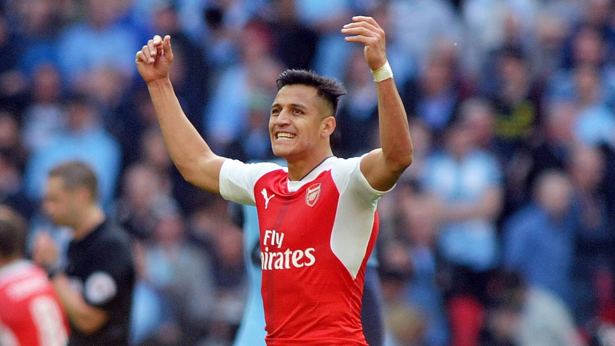 Alexis festejó el paso de Arsenal a semifinales de la Champions con emotivo mensaje