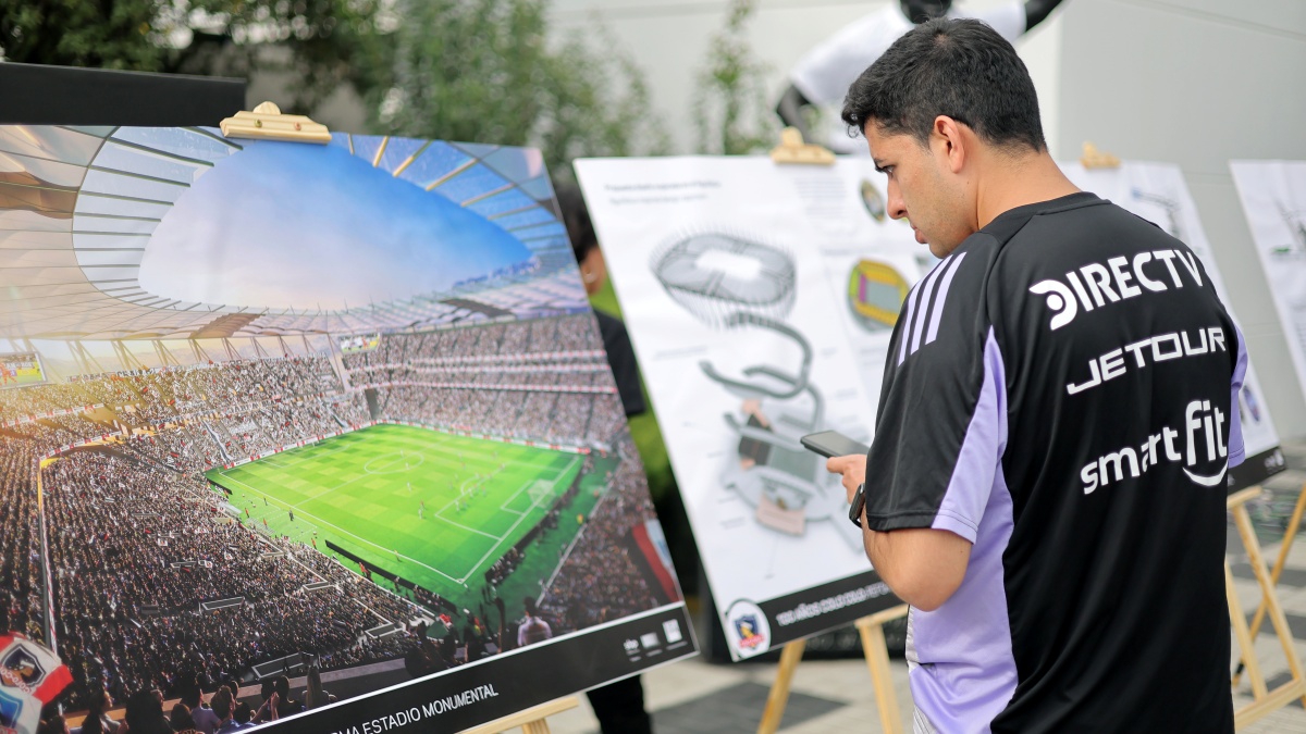 Sin rejas y techado completo: los detalles del nuevo estadio de Colo Colo