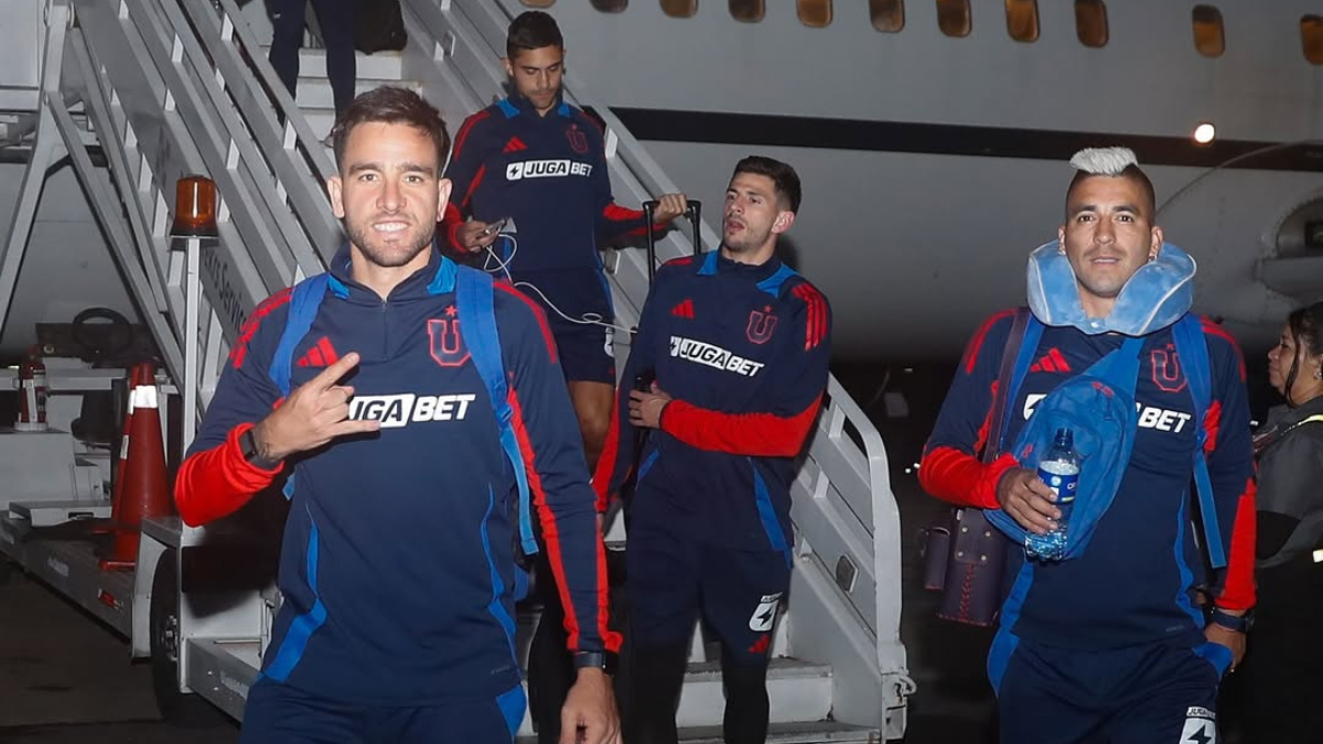 La U de Chile llegó a Venezuela cargada de ilusión en la Libertadores