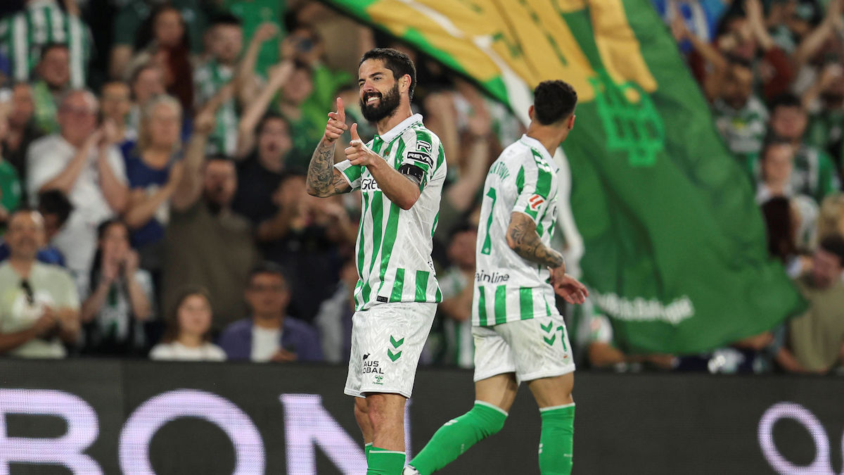 El Betis de Manuel Pellegrini logra fantástica goleada y se encamina a la próxima Champions