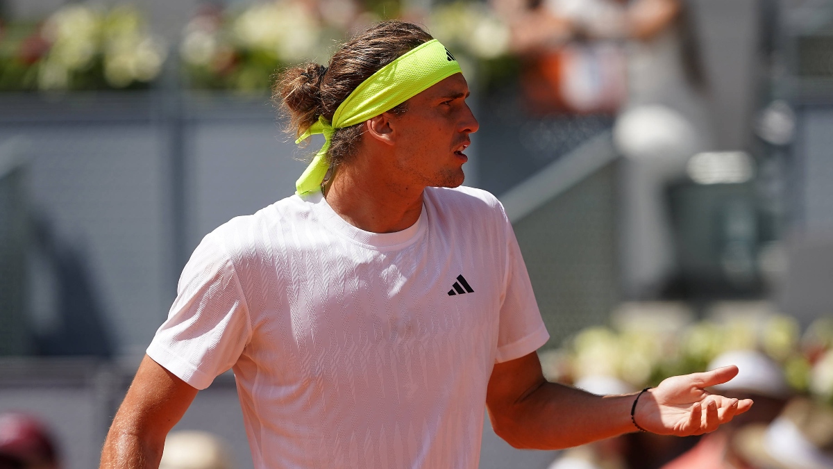 Recibió una advertencia: La TREMENDA POLÉMICA de Zverev en el Madrid Open