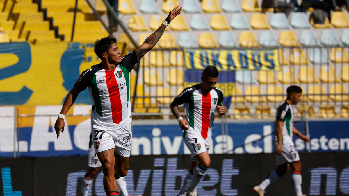 Palestino se instala en la cima del Campeonato Nacional tras vencer a Everton
