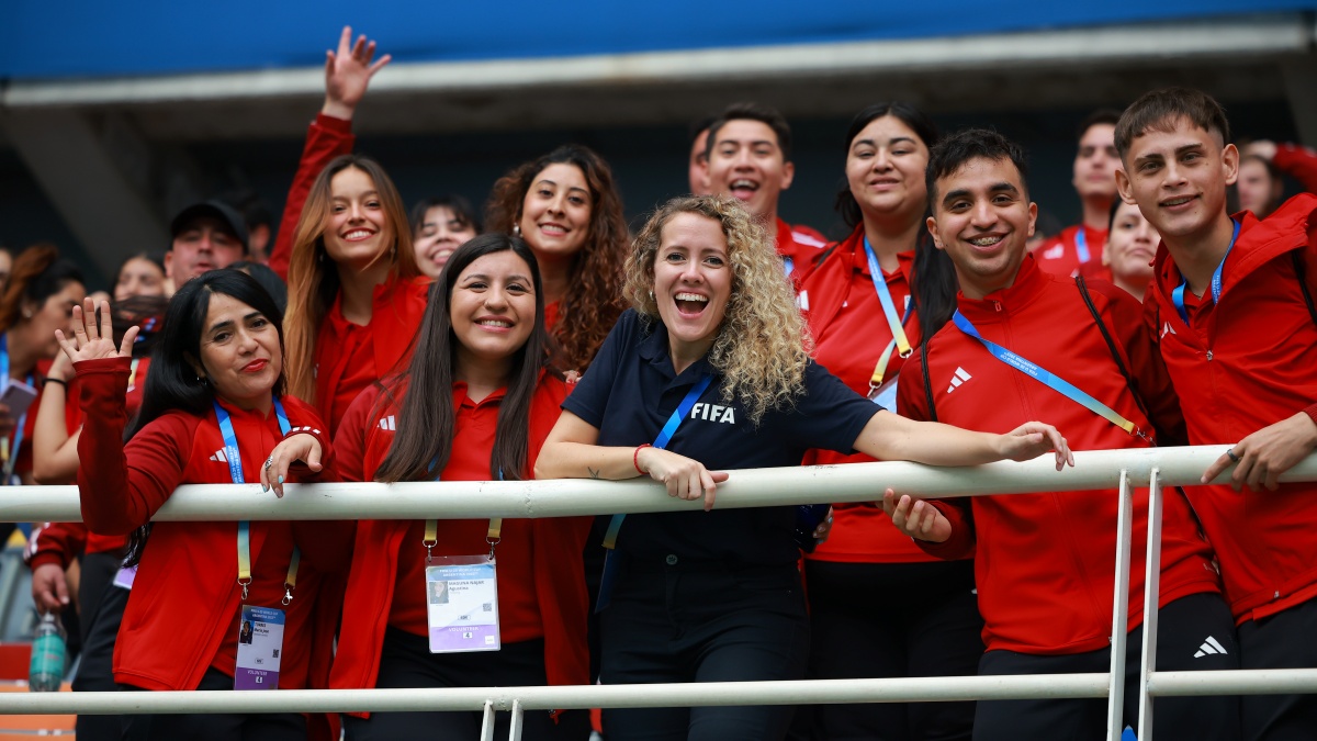 La FIFA abrió postulaciones de voluntarios para el Mundial Sub 20 Chile 2025