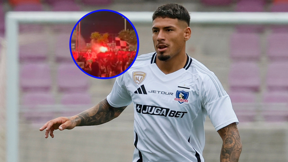 Alan Saldivia fue dañado por fuego artificial en hotelazo de Colo Colo en Fortaleza