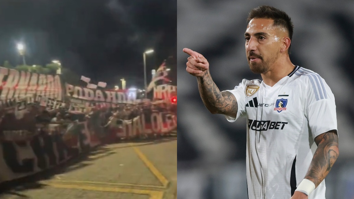 Colo Colo sacó la voz ante la presencia de hinchas para el duelo ante Fortaleza