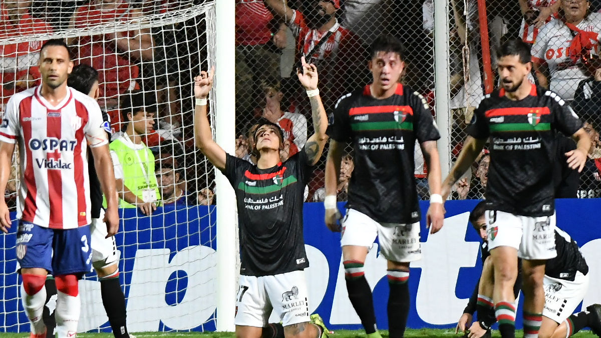 Remontada épica de Palestino que los tiene prácticamente clasificados en la Copa Sudamericana 2025