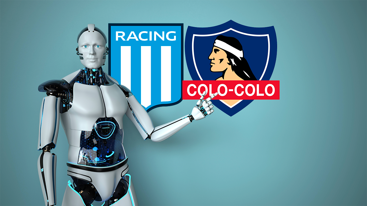 Racing vs Colo Colo: Así predice la IA el duelo clave del Cacique en Copa Libertadores