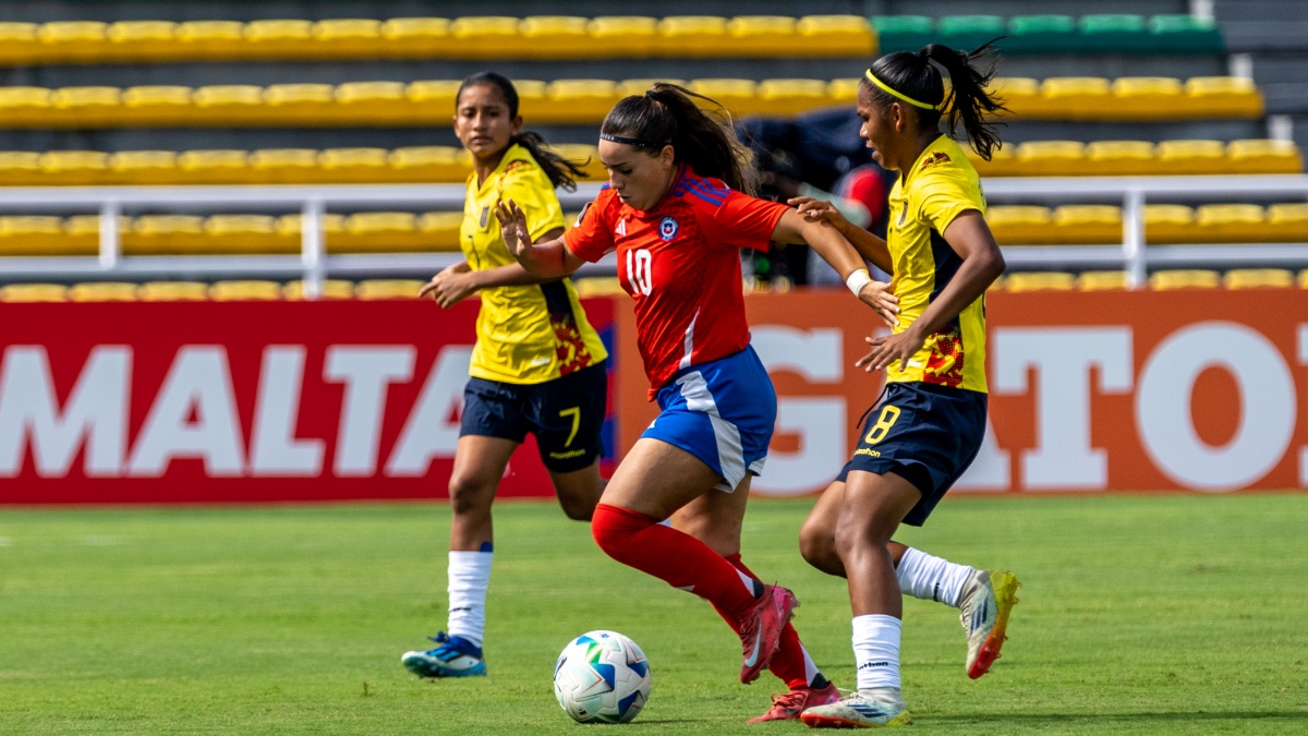 La Roja Sub 17 femenina cayó ante Ecuador en el arranque del hexagonal