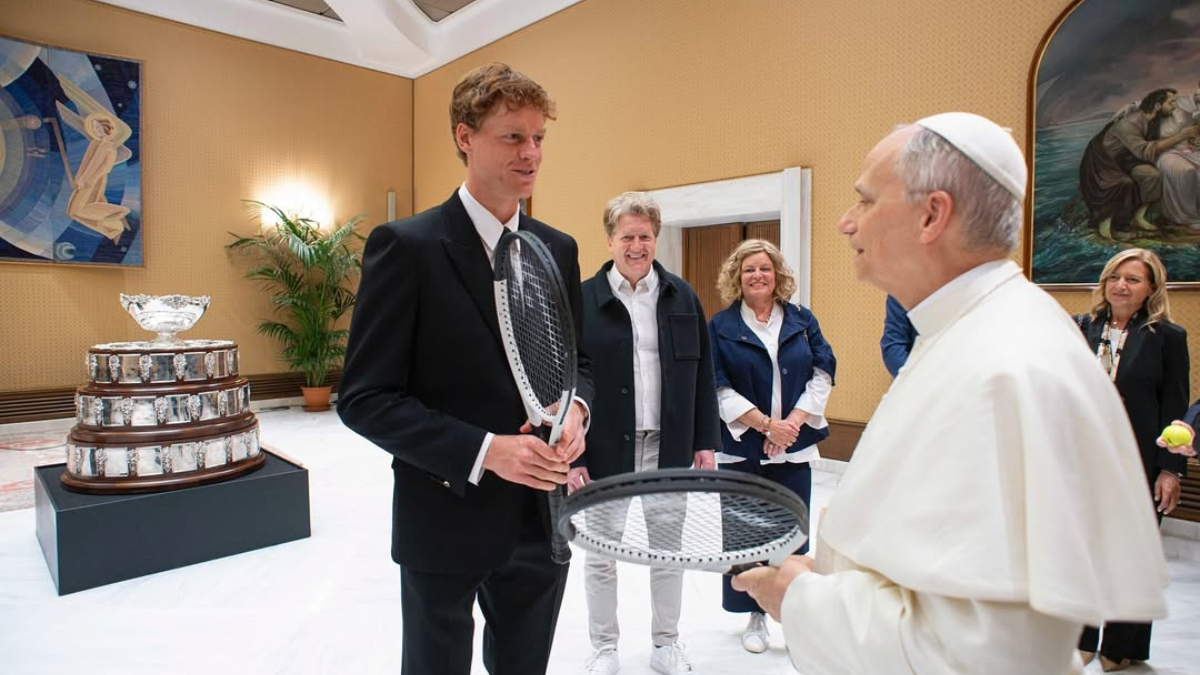 Jannik Sinner recibe especial propuesta en su visita al Papa León XIV en Roma