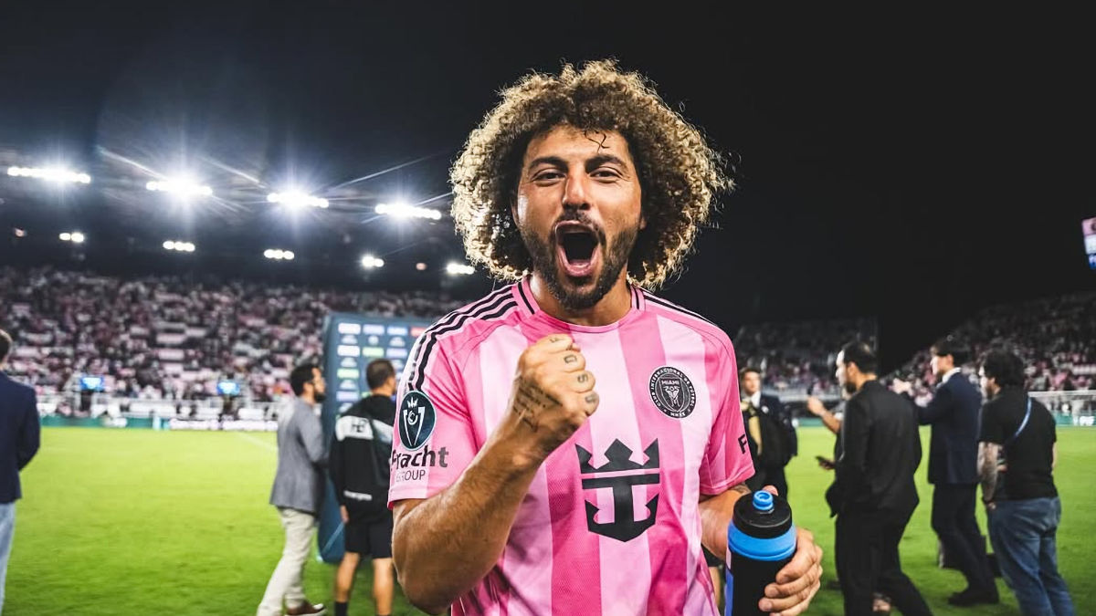 Justo en la triste noche de Colo Colo: Maximiliano Falcón marcó su primer gol con Inter Miami