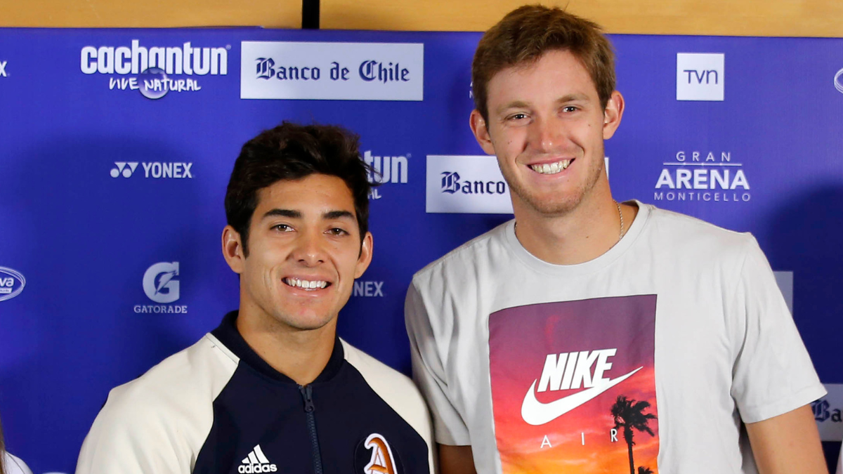 La reñida lucha en que Cristian Garin le está ganando a Nicolás Jarry