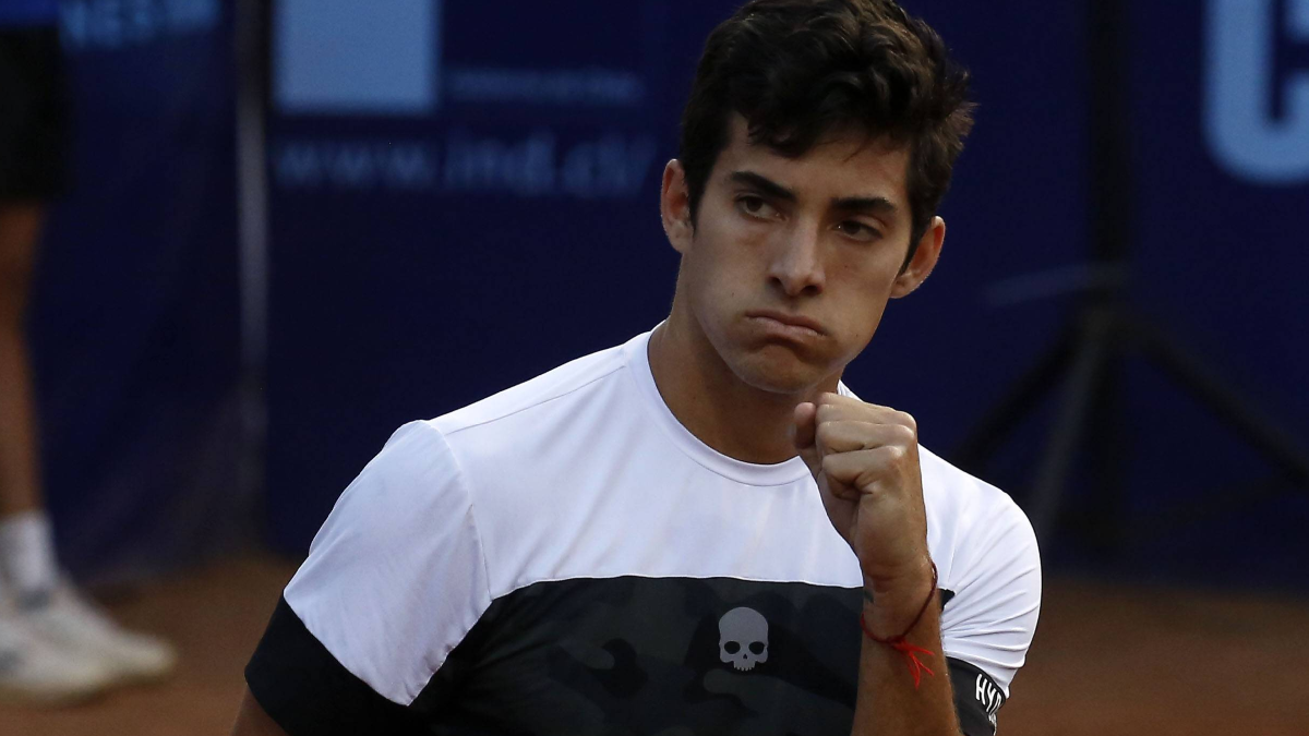 Cristian Garin tuvo una feroz remontada ante Burruchaga y sumó una nueva final en Europa